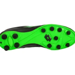 Lotto Stadio OG II FG voetbalschoenen heren all black spring green