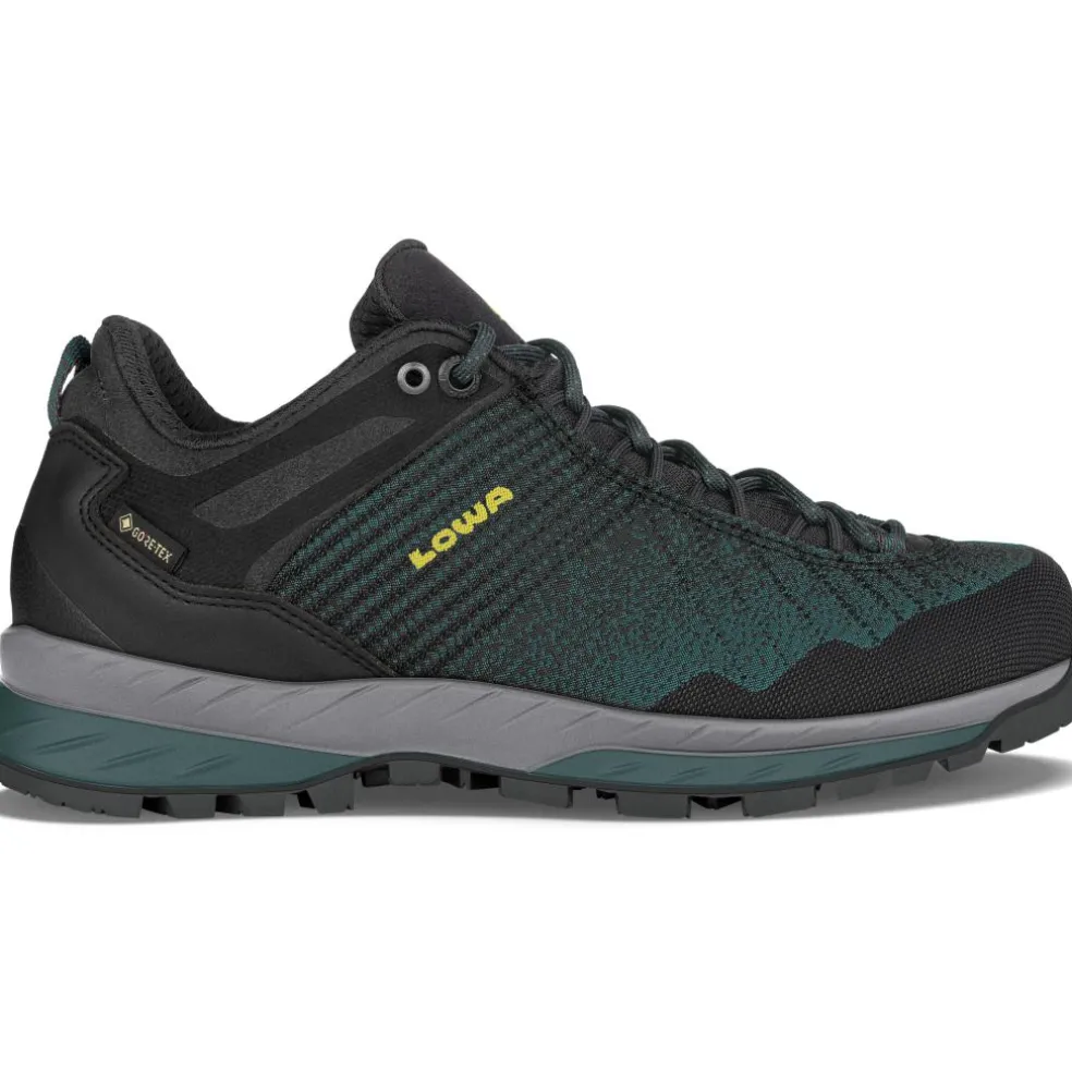 Lowa Carezza GTX Lo Ws wandelschoenen dames anthracite petrol