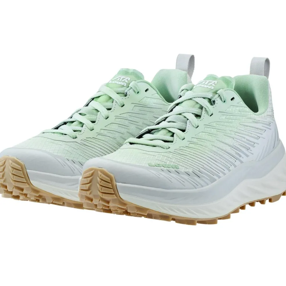 Lowa Fortux Ws hardloopschoenen dames milky green white