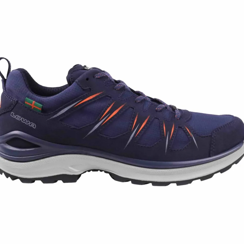 Lowa Innox Evo 4Daagse GTX Lo wandelschoenen heren navy orange