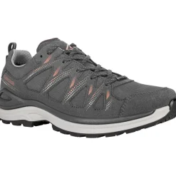 Lowa Innox Evo II GTX Ws wandelschoenen dames  asphalt salmon