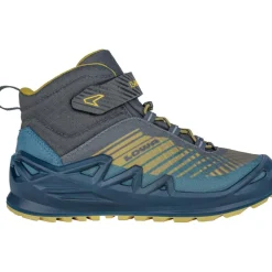 Lowa Merger GTX CQ Mid wandelschoenen junior petrol mustard