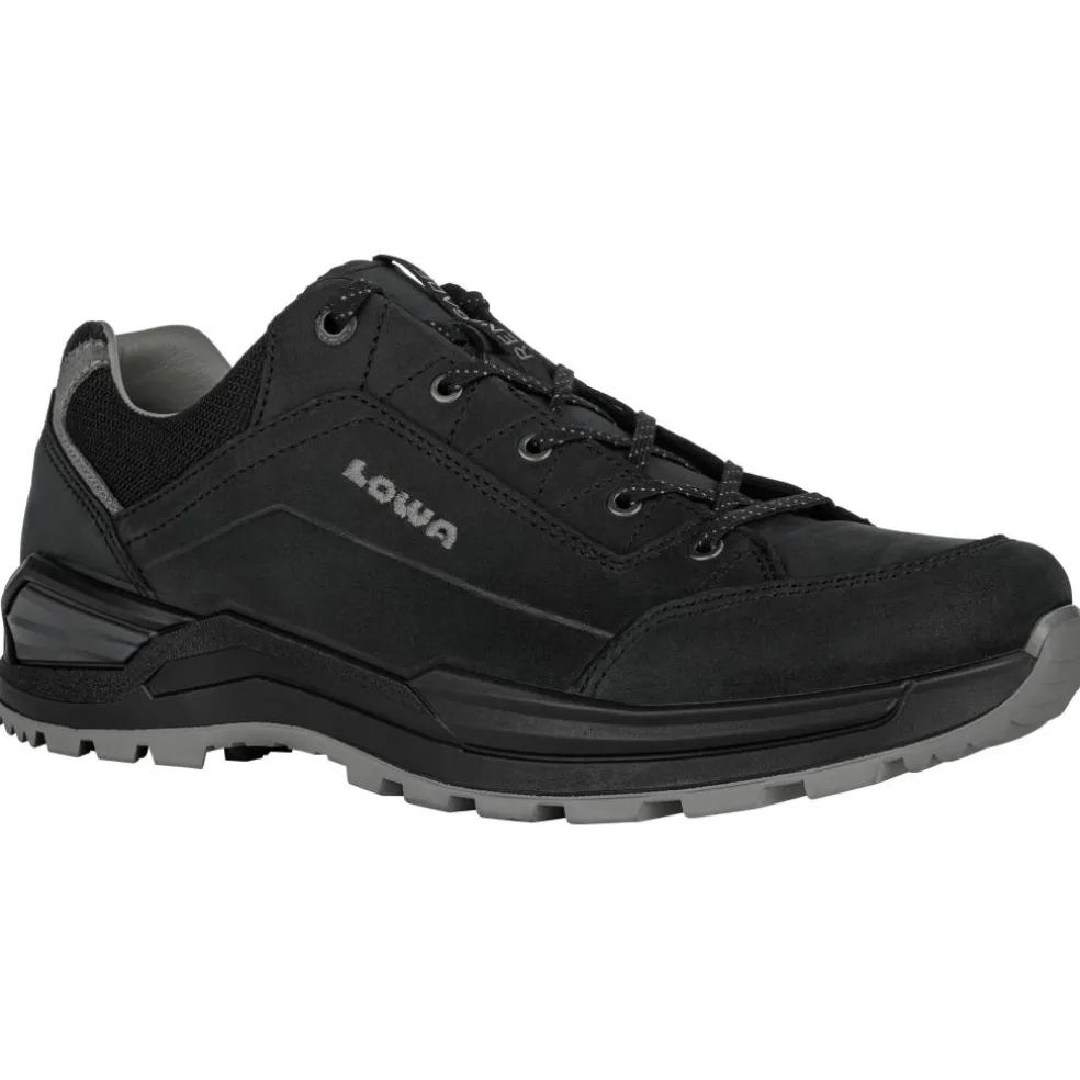Lowa Renegade Evo LL Lo wandelschoenen heren black grey