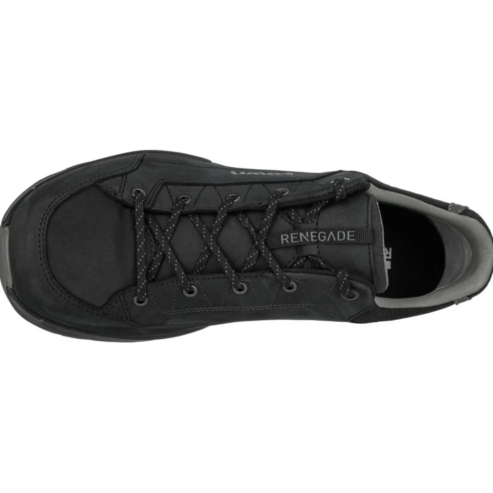 Lowa Renegade Evo LL Lo wandelschoenen heren black grey
