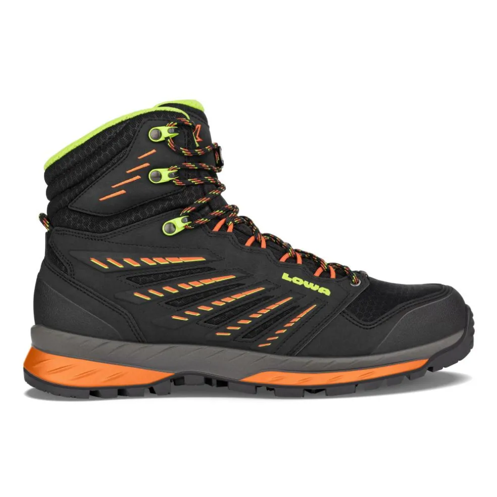Lowa Trek Evo GTX Mid wandelschoenen heren black flame