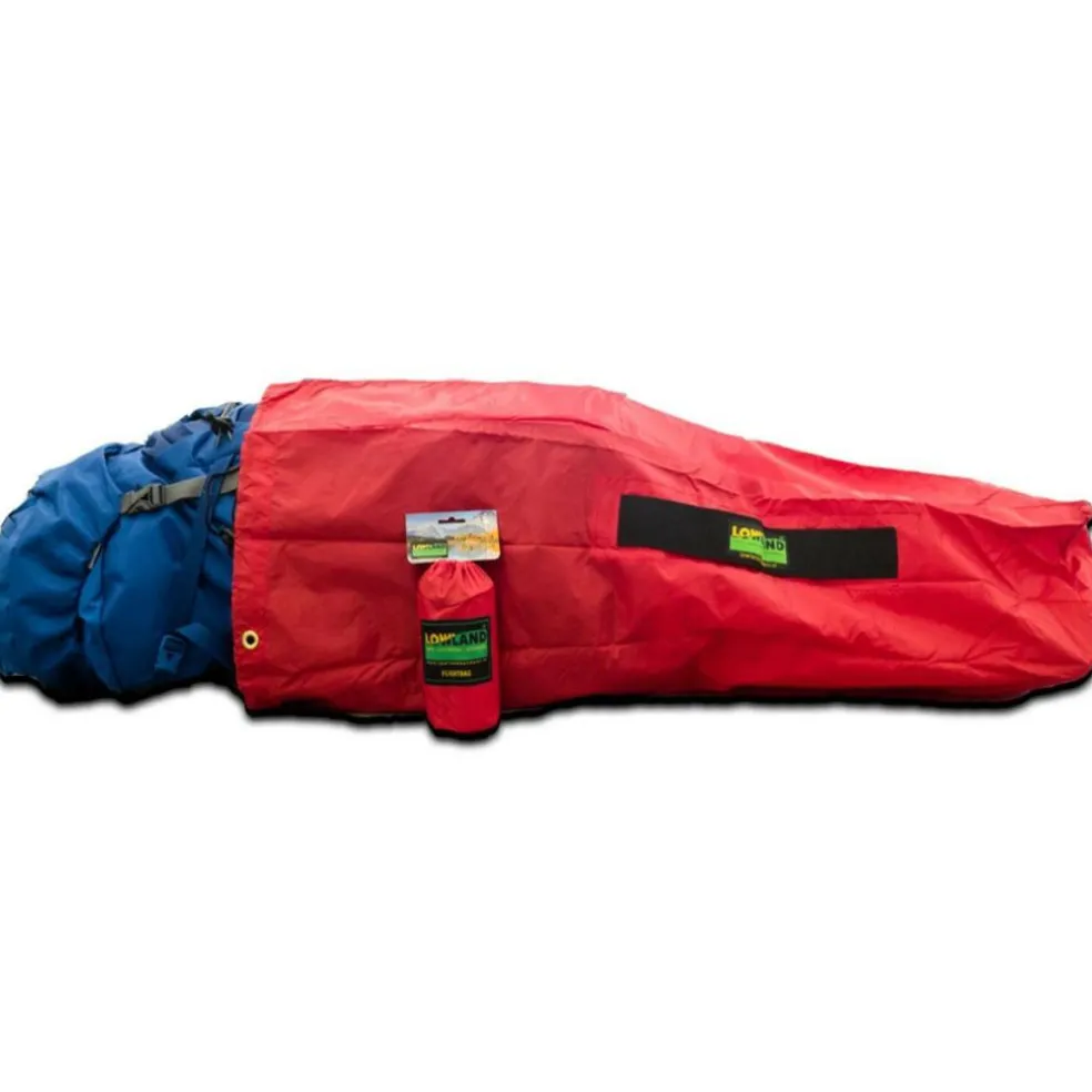 Lowland Outdoor Flightbag 85 bagagezak red
