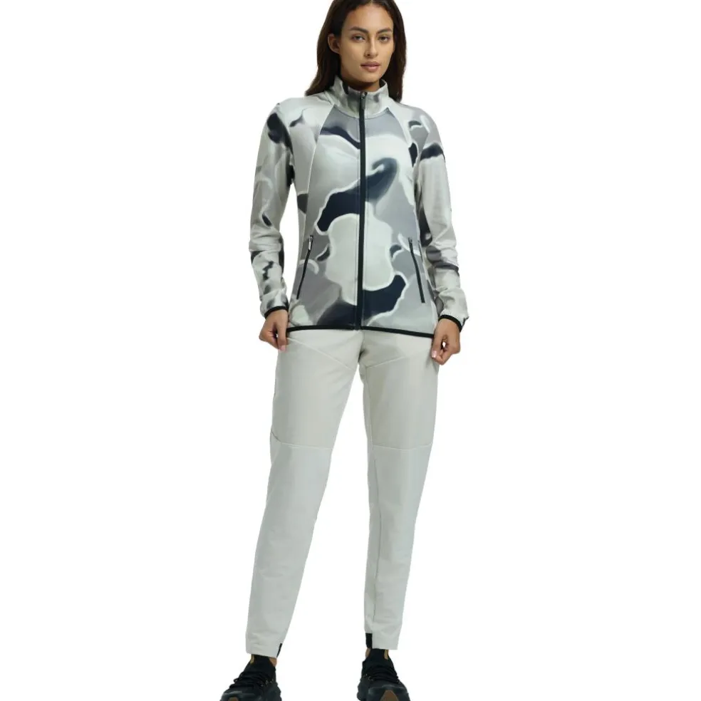 Luhta Auttoinen fleece vest dames powder