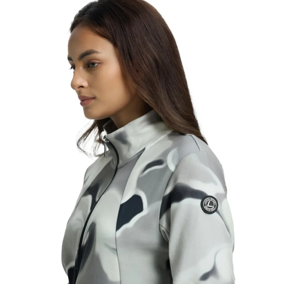 Luhta Auttoinen fleece vest dames powder