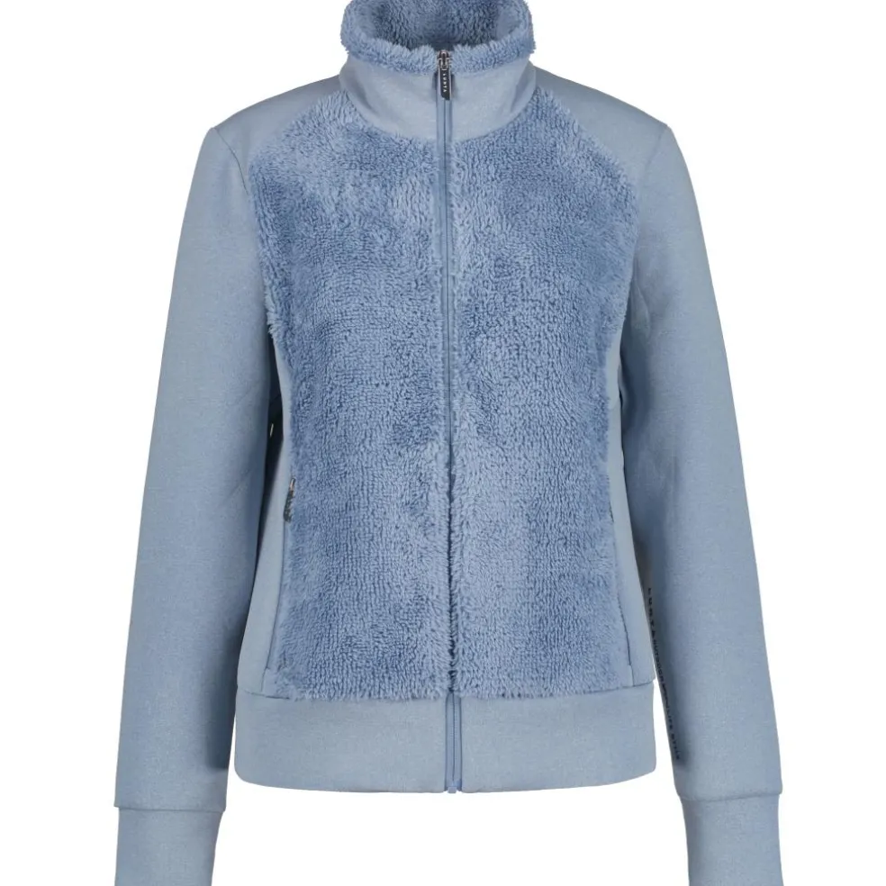 Luhta Eirala fleece vest dames sky blue