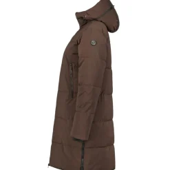 Luhta Eisele parka outdoor jack dames dark brown