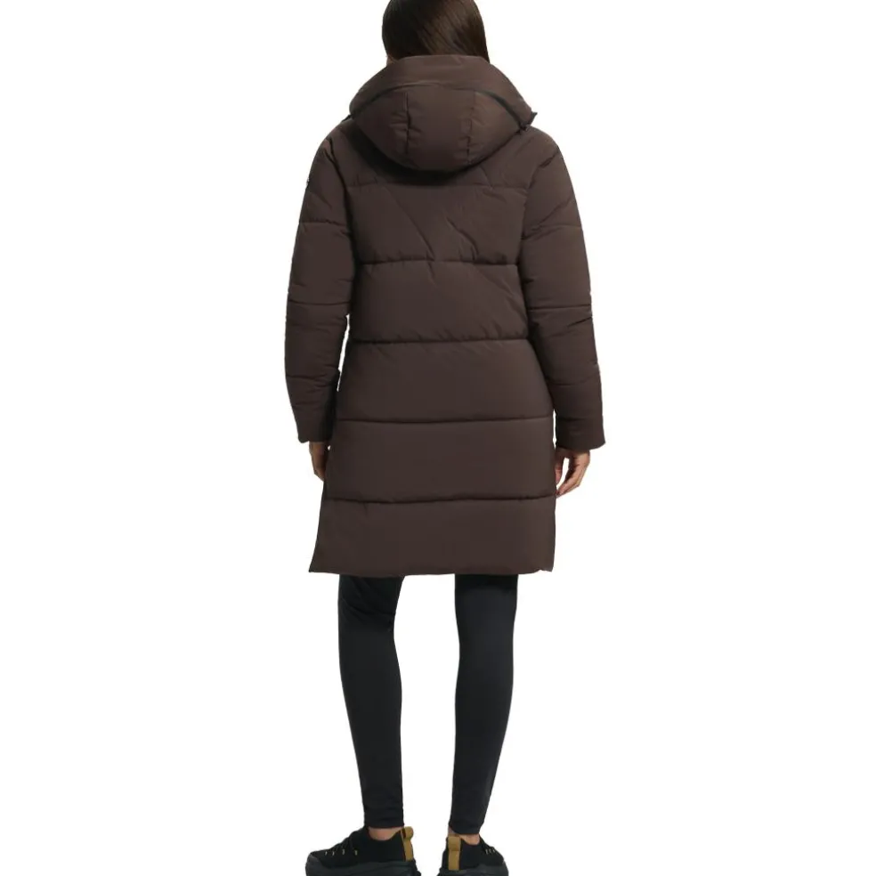 Luhta Eisele parka outdoor jack dames dark brown