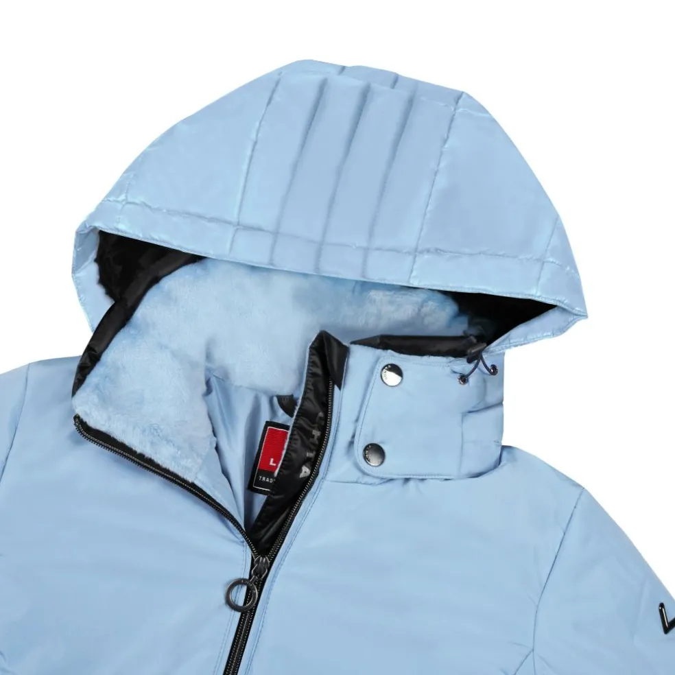 Luhta Halkis winterjas dames light blue