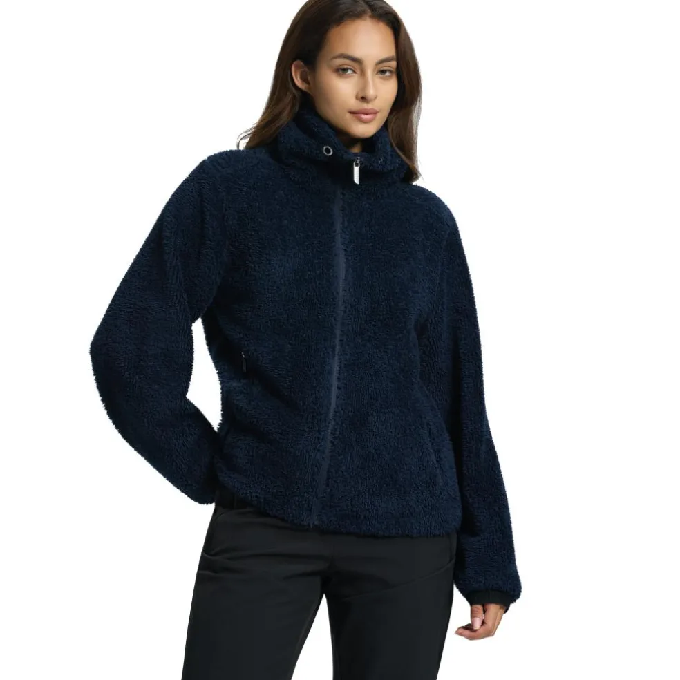 Luhta Iissalo fleece vest dames dark blue