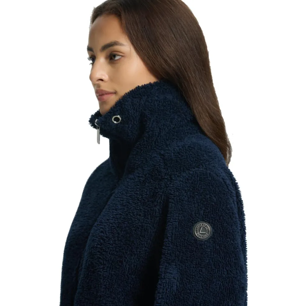 Luhta Iissalo fleece vest dames dark blue