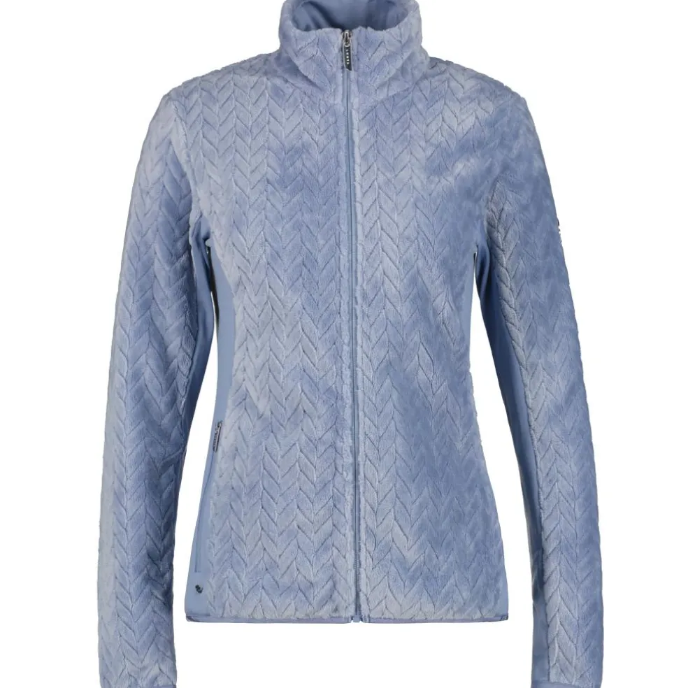 Luhta Ikaala fleece vest dames sky blue