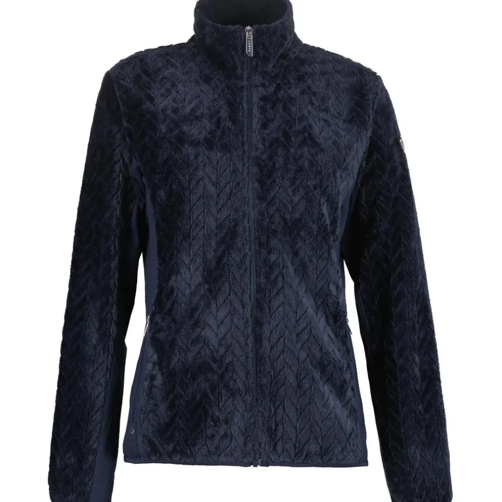 Luhta Ikaala fleece vest dames dark blue