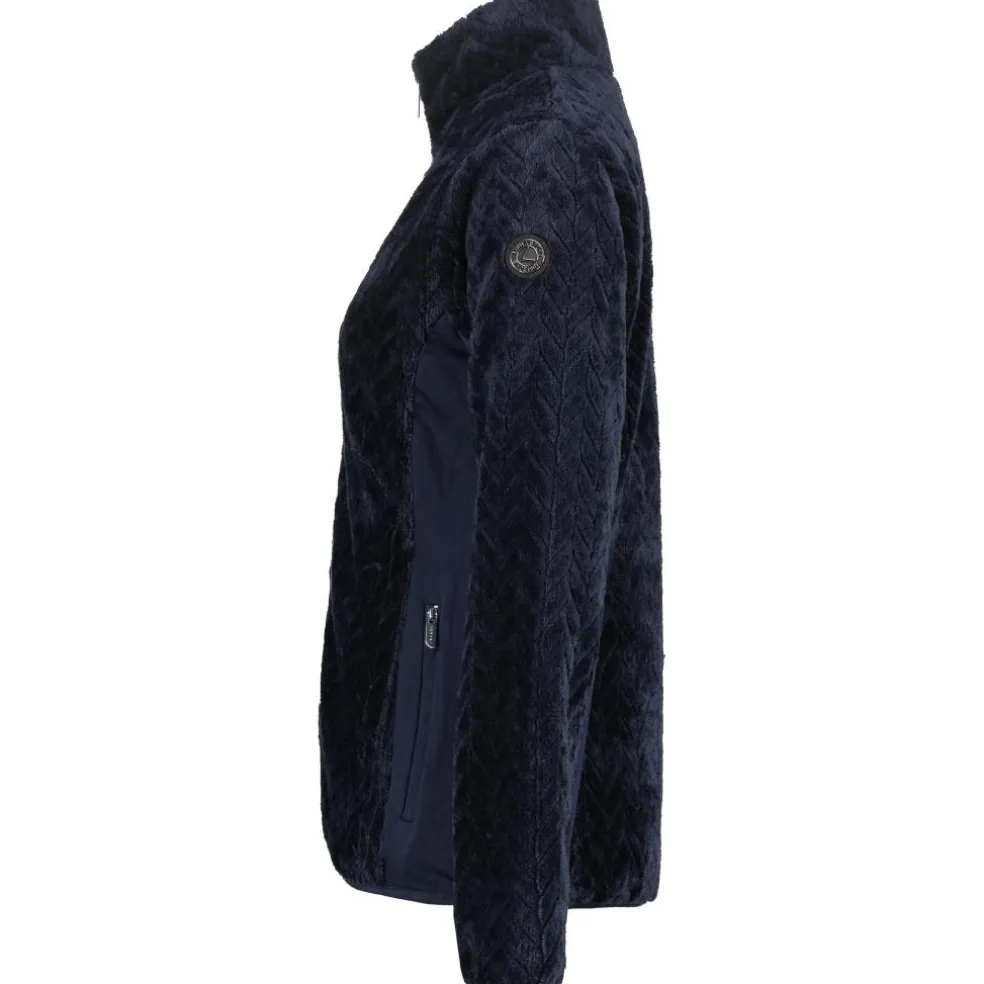 Luhta Ikaala fleece vest dames dark blue