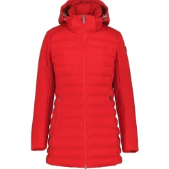 Luhta Ilomantsi parka outdoor jack dames cranberry