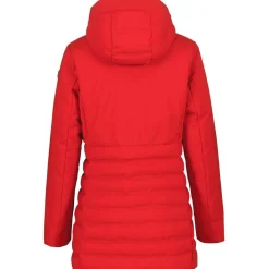 Luhta Ilomantsi parka outdoor jack dames cranberry