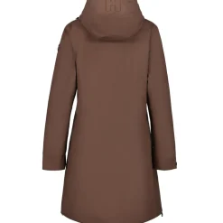 Luhta Iskola parka outdoor jack dames dark brown