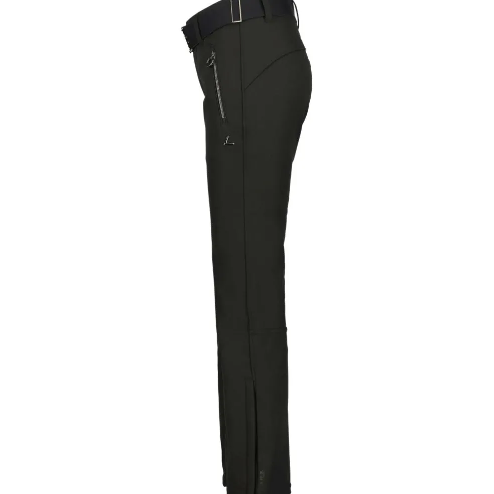 Luhta Joentaus D plus size softshell skibroek dames black