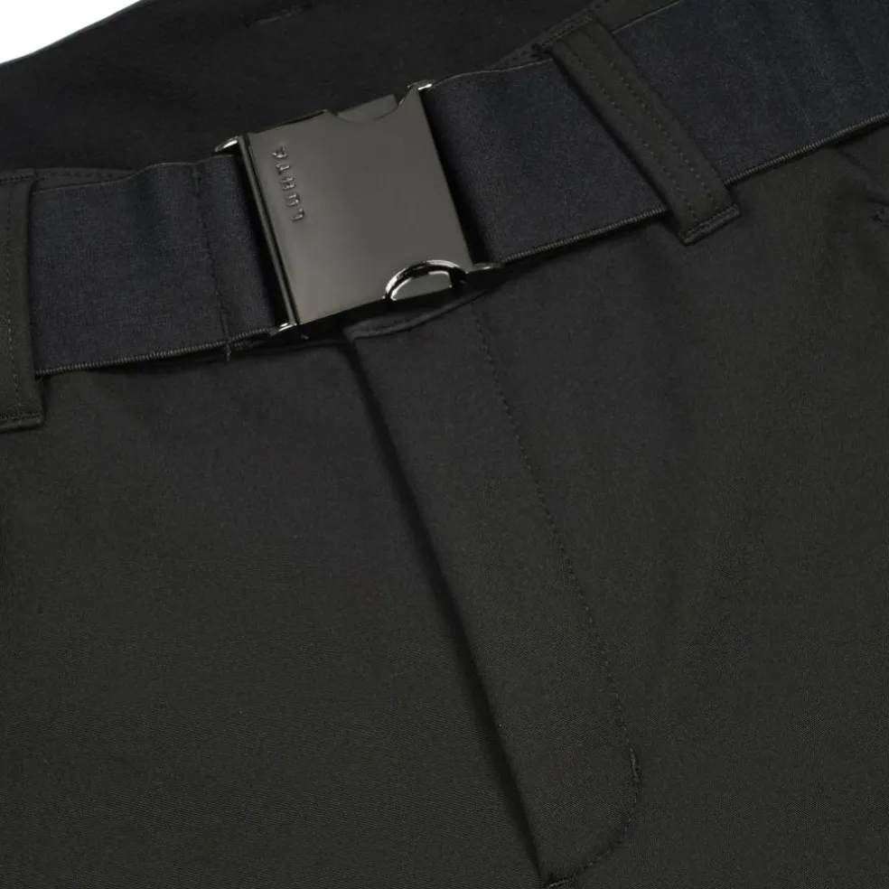 Luhta Joentaus D plus size softshell skibroek dames black