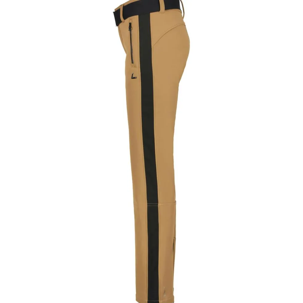 Luhta Reututunturi softshell skibroek dames brown