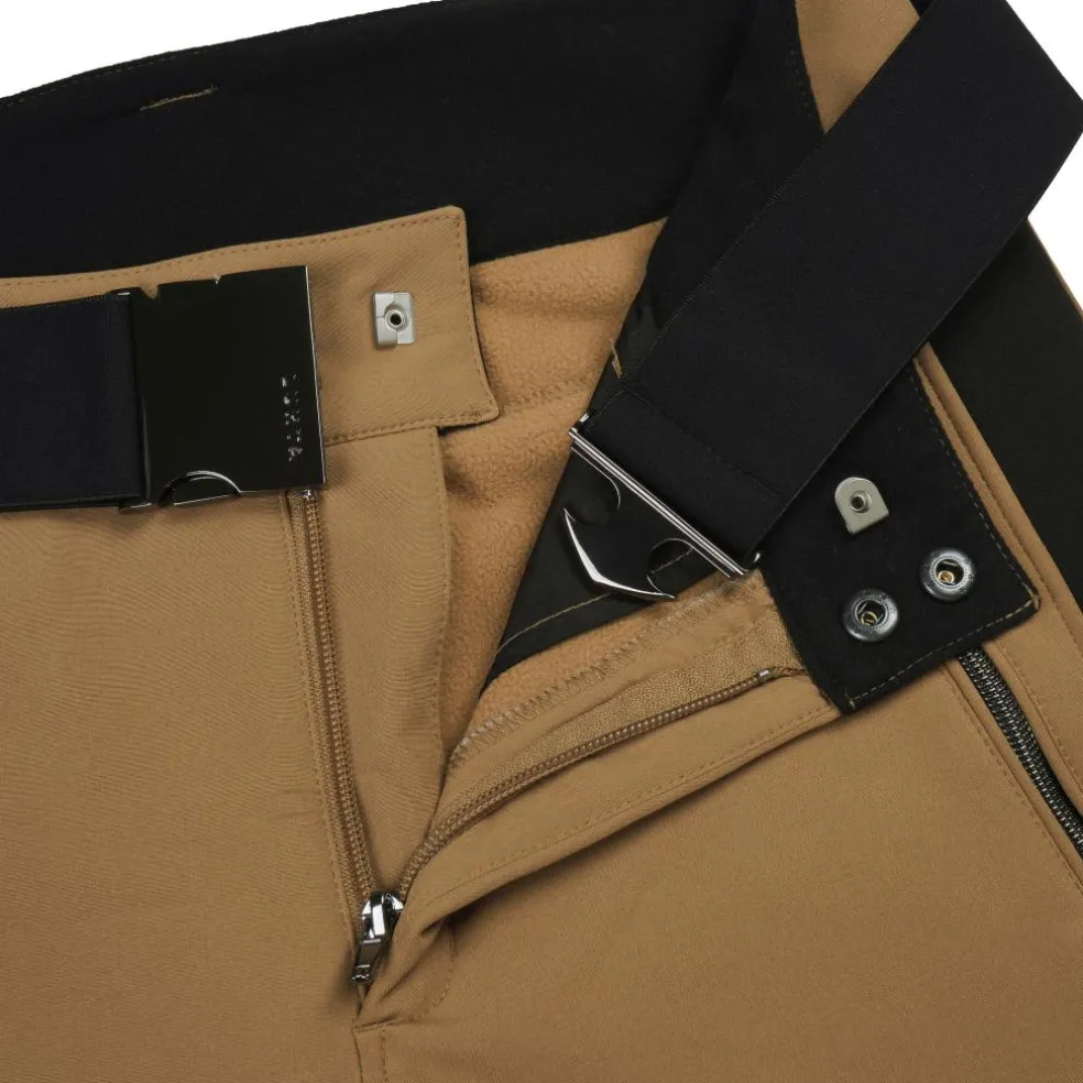 Luhta Reututunturi softshell skibroek dames brown