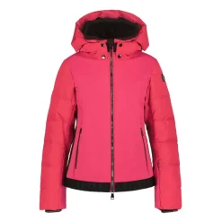 Luhta Salmivaara softshell winterjas dames raspberry