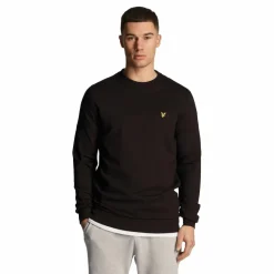 Lyle & Scott  Fly fleece sweater heren jet black