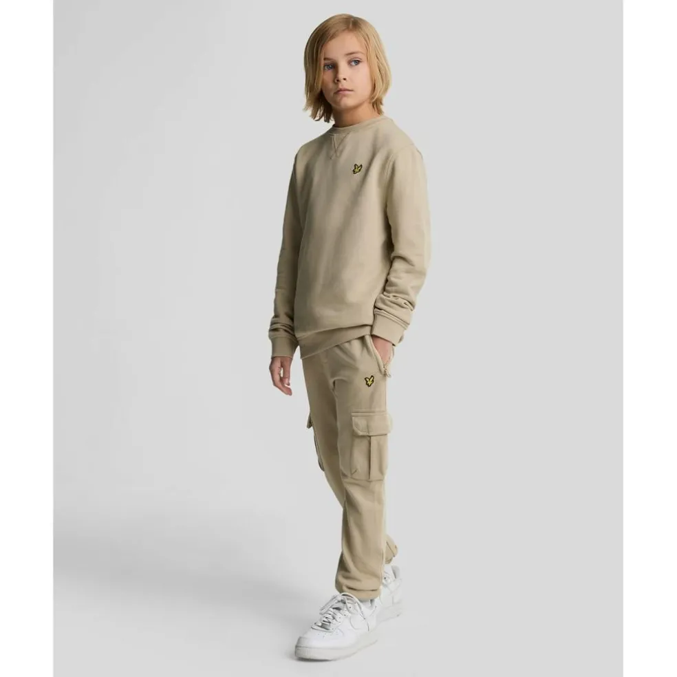 Lyle & Scott MLB2227V joggingbroek junior stone