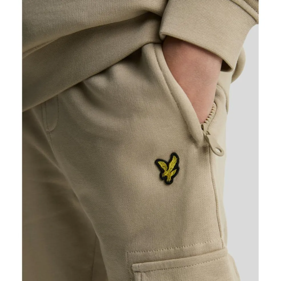 Lyle & Scott MLB2227V joggingbroek junior stone