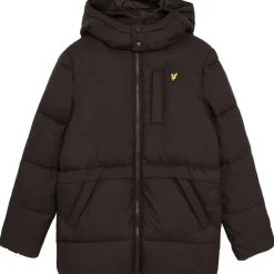 Lyle & Scott Ripstop Quilted Puffer jas junior jet black