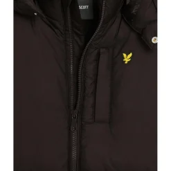 Lyle & Scott Ripstop Quilted Puffer jas junior jet black