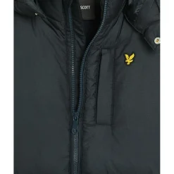 Lyle & Scott Ripstop Quilted Puffer jas junior dark navy