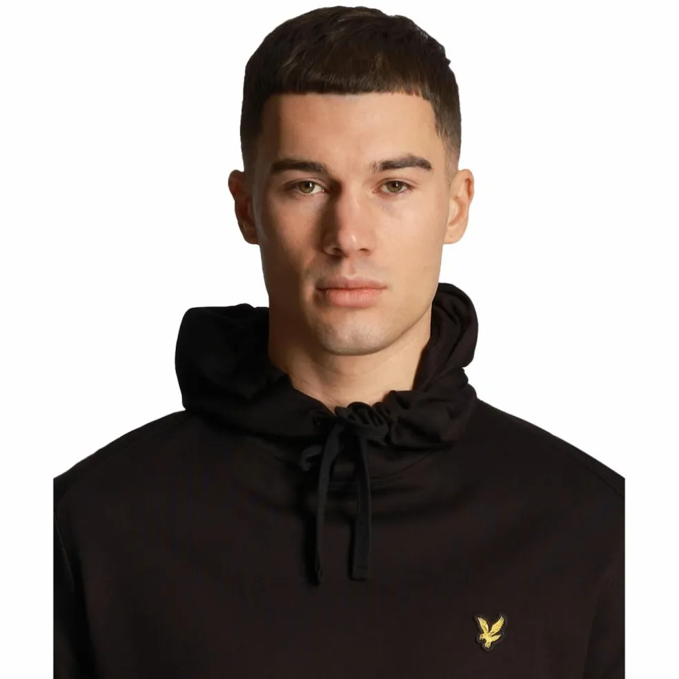 Lyle & Scott Sports Fly Fleece hoodie heren jet black