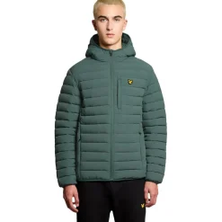 Lyle & Scott Sports Lightweight Puffer jas heren silver pine