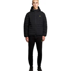 Lyle & Scott Sports Lightweight Puffer jas heren jet black