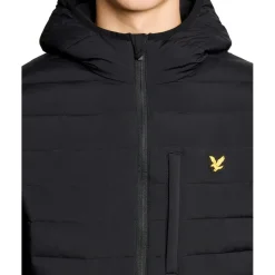 Lyle & Scott Sports Lightweight Puffer jas heren jet black