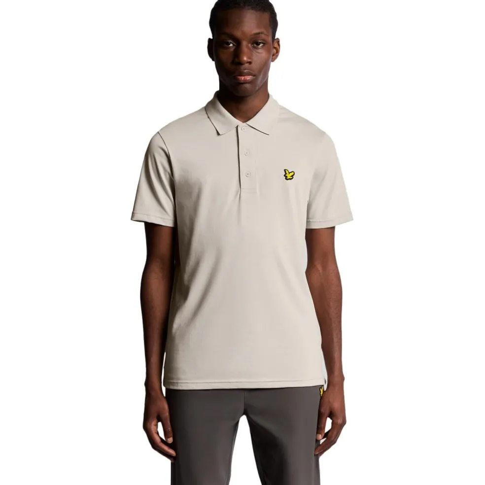 Lyle & Scott Sports polo heren chateau gray