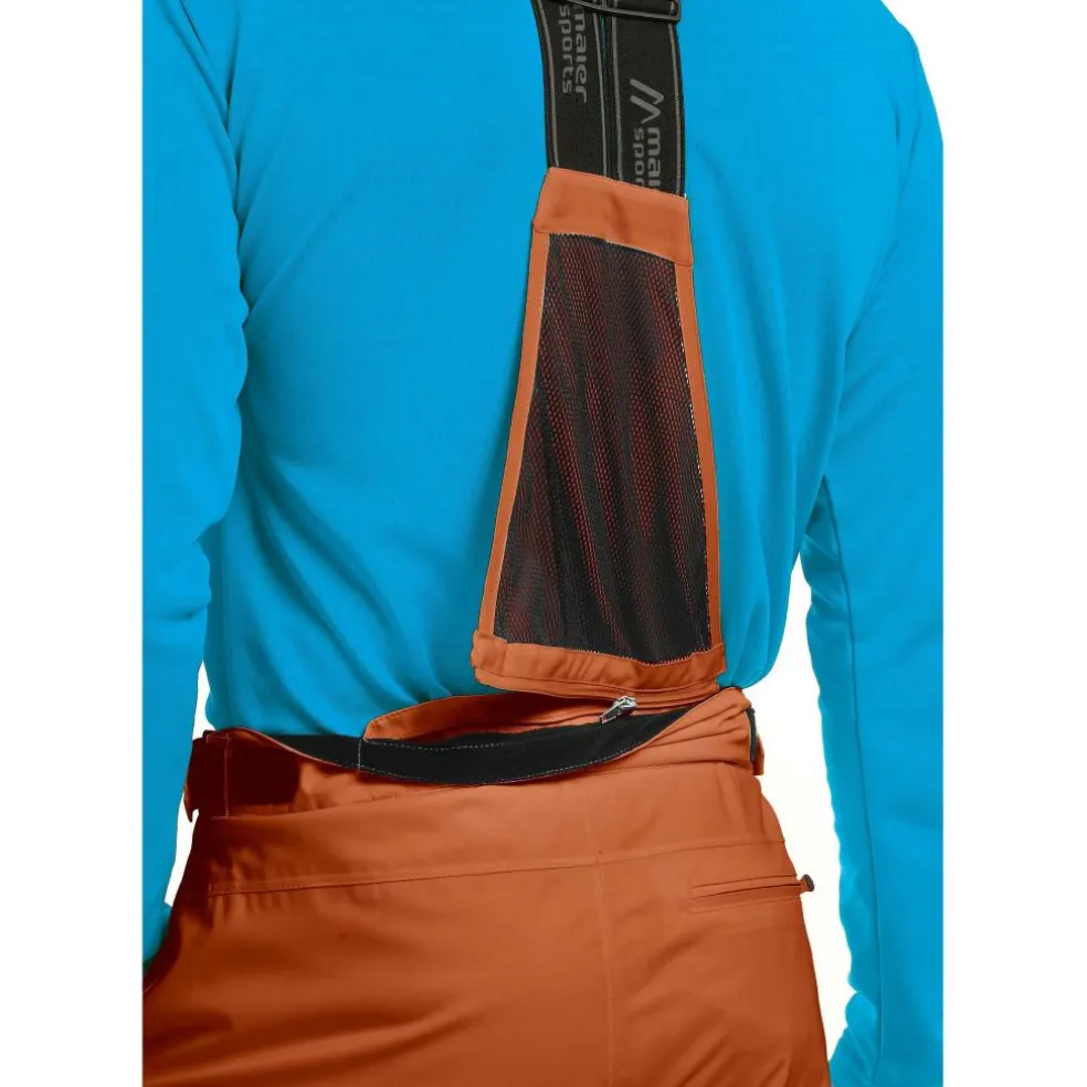 Maier Sports ANTON 2 short size skibroek heren aztec brick