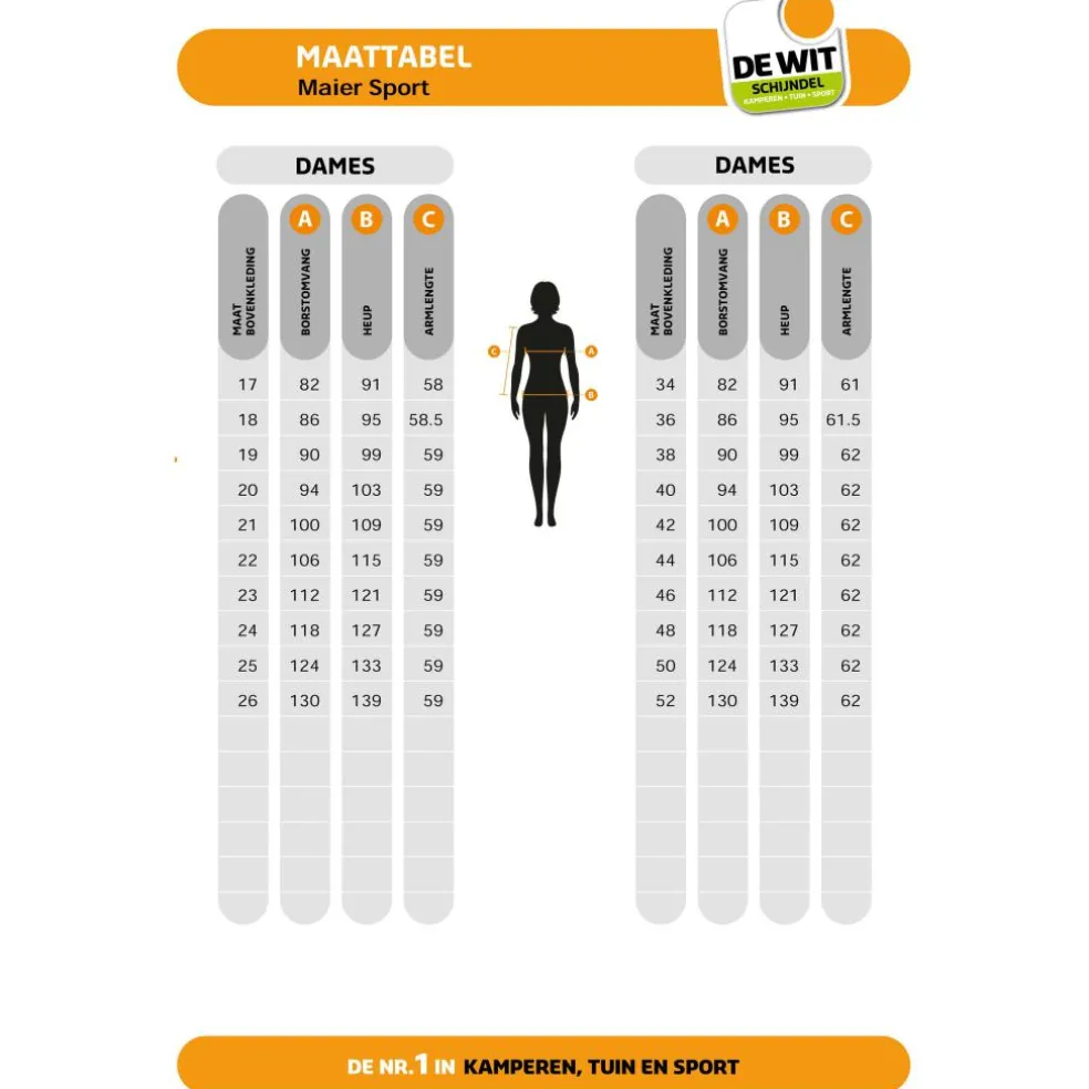 Maier Sports Fast Flare skipully dames night sky