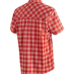Maier Sports  Kasen S/S overhemd heren red check
