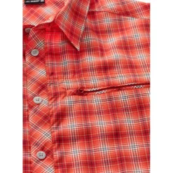 Maier Sports  Kasen S/S overhemd heren red check