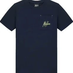 Malelions Counter shirt junior navy bright yellow