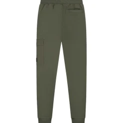 Malelions Nylon Pocket joggingbroek junior moss green