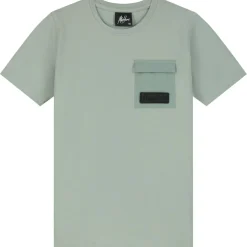 Malelions Nylon Pocket shirt junior agave green