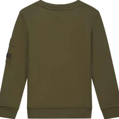Malelions Nylon Pocket sweater junior moss green