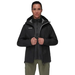 Mammut Alto Light Hooded 3-in-1 outdoor jack dames black