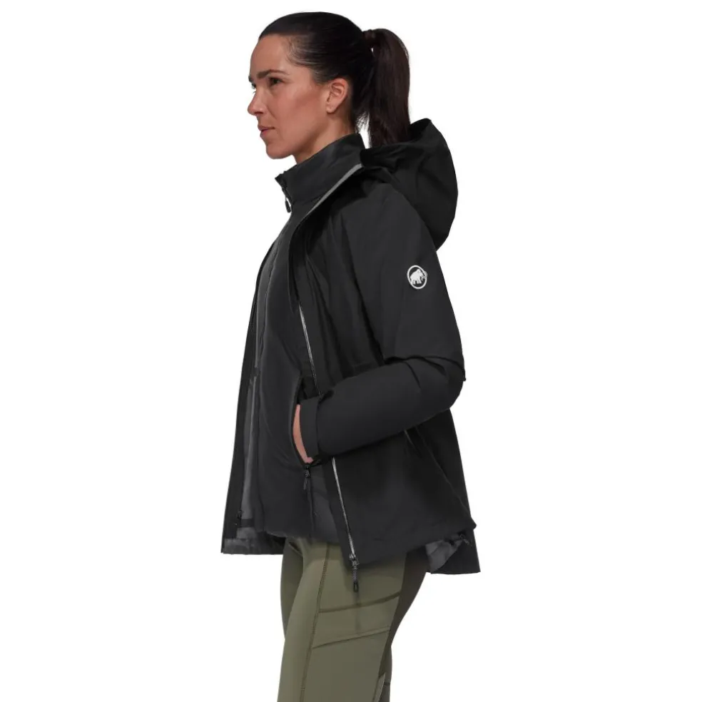 Mammut Alto Light Hooded 3-in-1 outdoor jack dames black